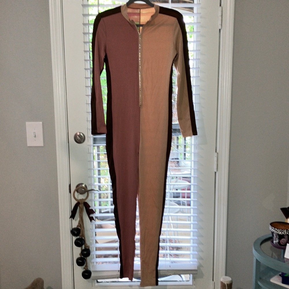 NWT Tri Color Jumpsuit